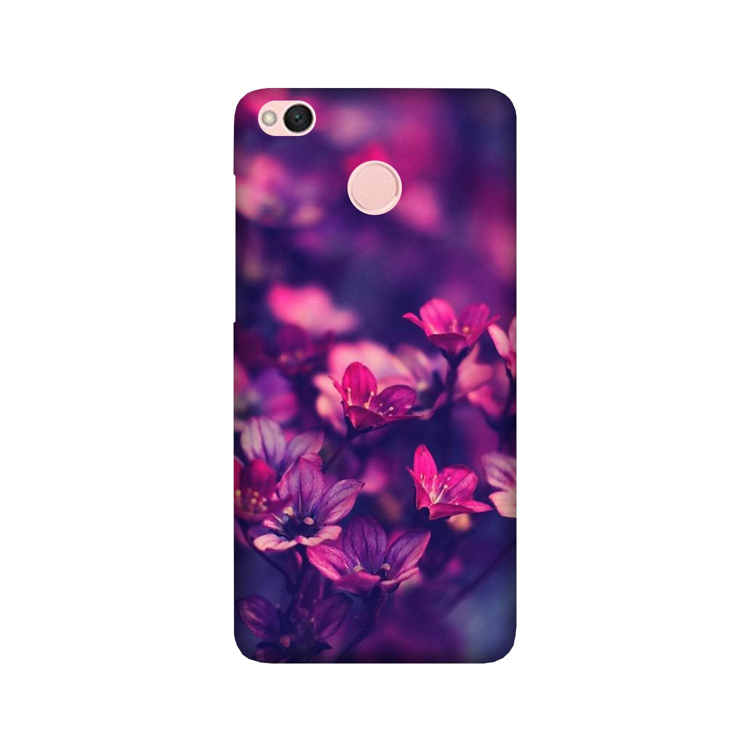 flowers Mobile Back Case for Redmi 4 (Design - 25) flowers Case for Redmi 4