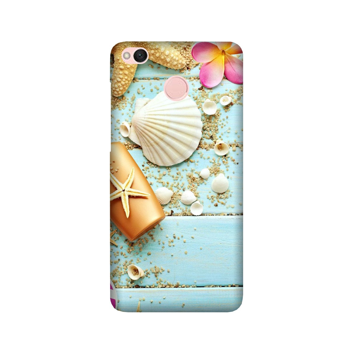 Sea Shells Mobile Back Case for Redmi 4 (Design - 63) Sea Shells Case for Redmi 4