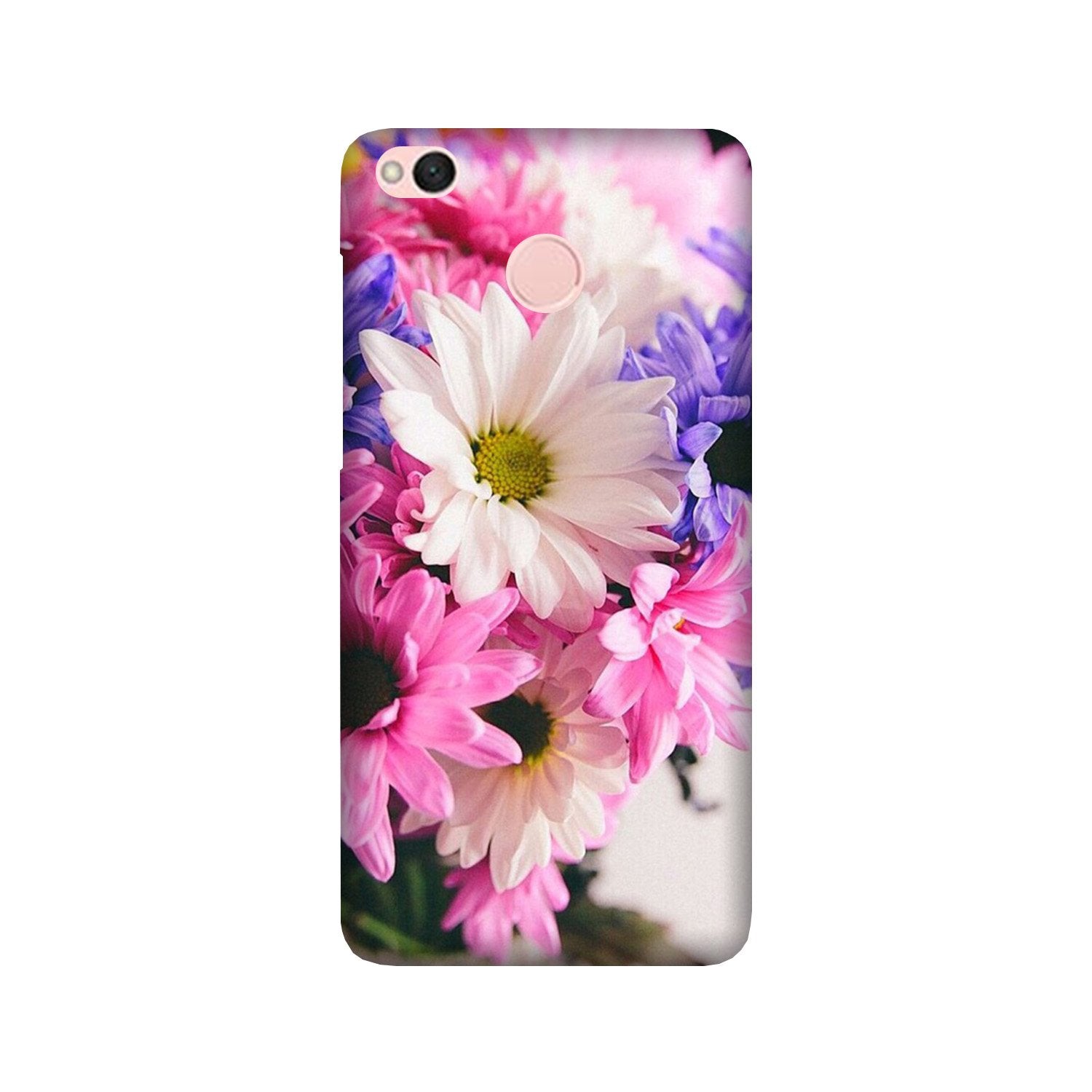 Coloful Daisy Mobile Back Case for Redmi 4 (Design - 73) Coloful Daisy Case for Redmi 4