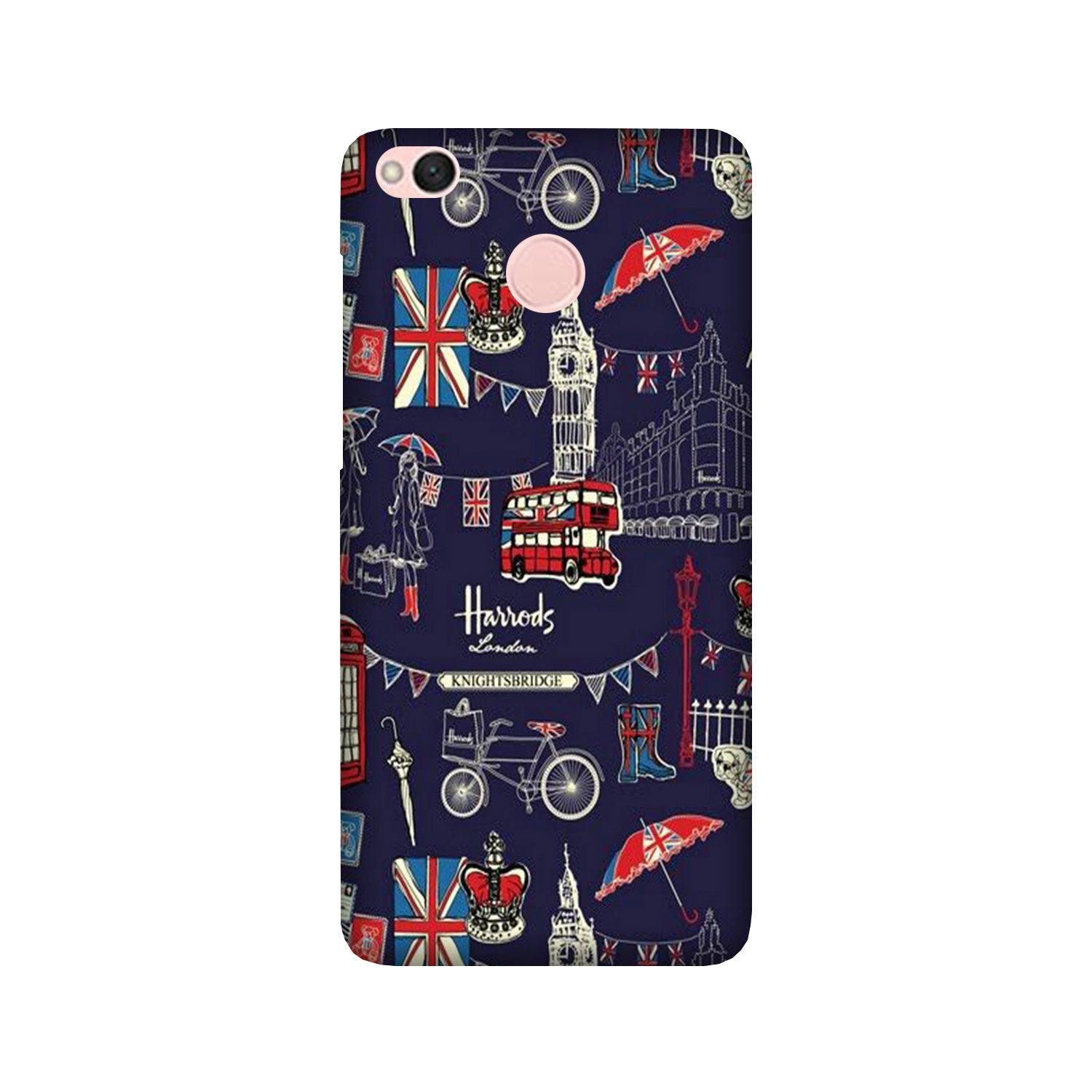 Love London Mobile Back Case for Redmi 4 (Design - 75) Love London Case for Redmi 4