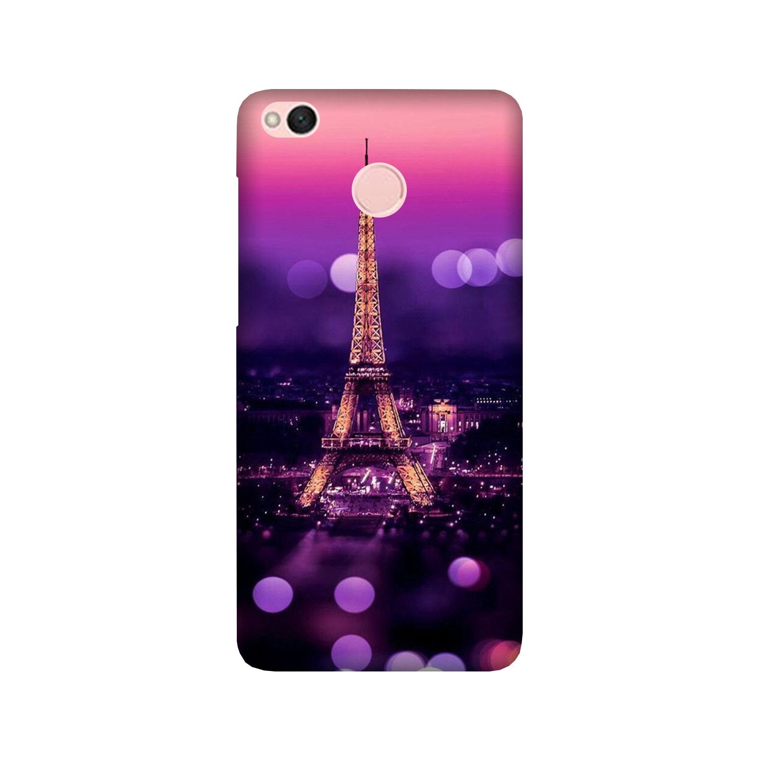 Eiffel Tower Mobile Back Case for Redmi 4 (Design - 86) Eiffel Tower Case for Redmi 4