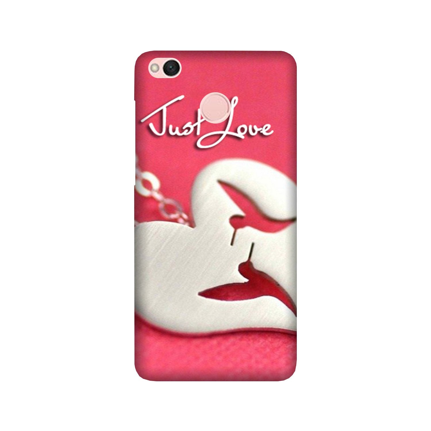 Just love Mobile Back Case for Redmi 4 (Design - 88) Just love Case for Redmi 4