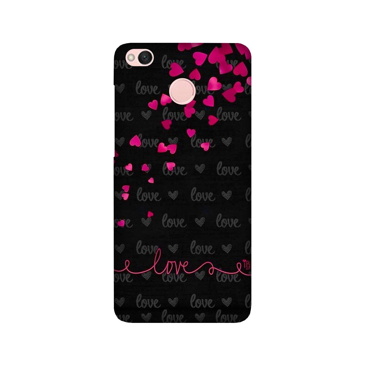 Love in Air Mobile Back Case for Redmi 4 (Design - 89) Love in Air Case for Redmi 4
