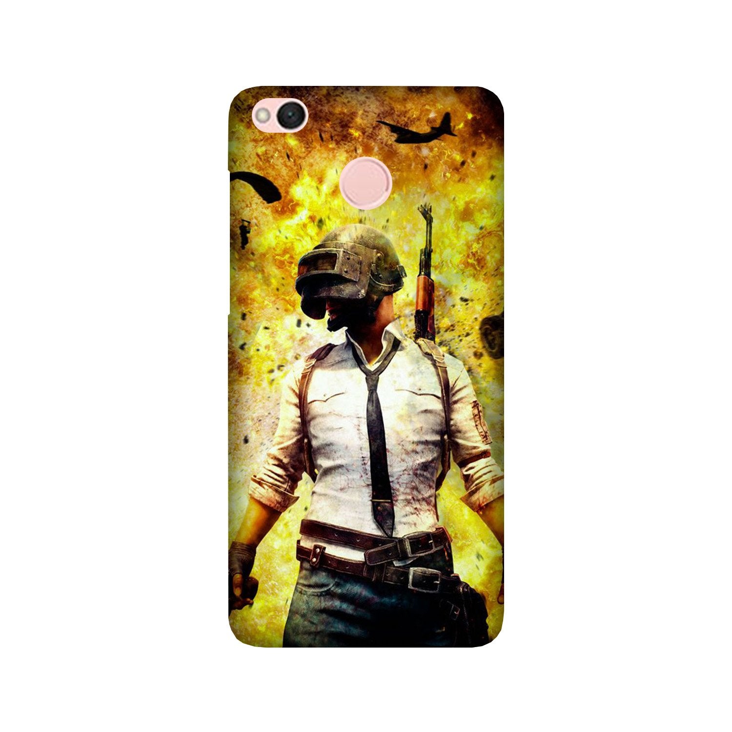 Pubg Mobile Back Case for Redmi 4 (Design - 180) Pubg Case for Redmi 4 (Design - 180)