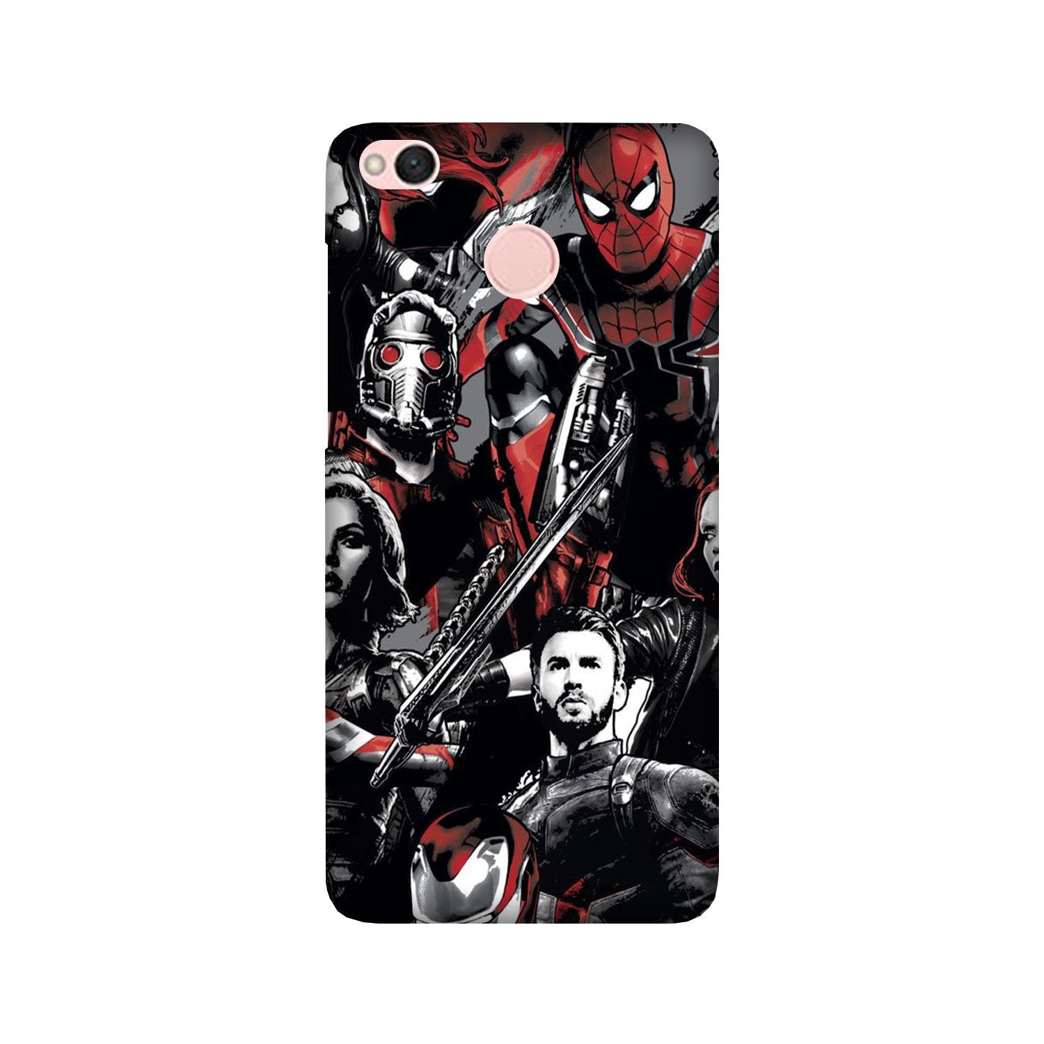 Avengers Mobile Back Case for Redmi 4 (Design - 190) Avengers Case for Redmi 4 (Design - 190)