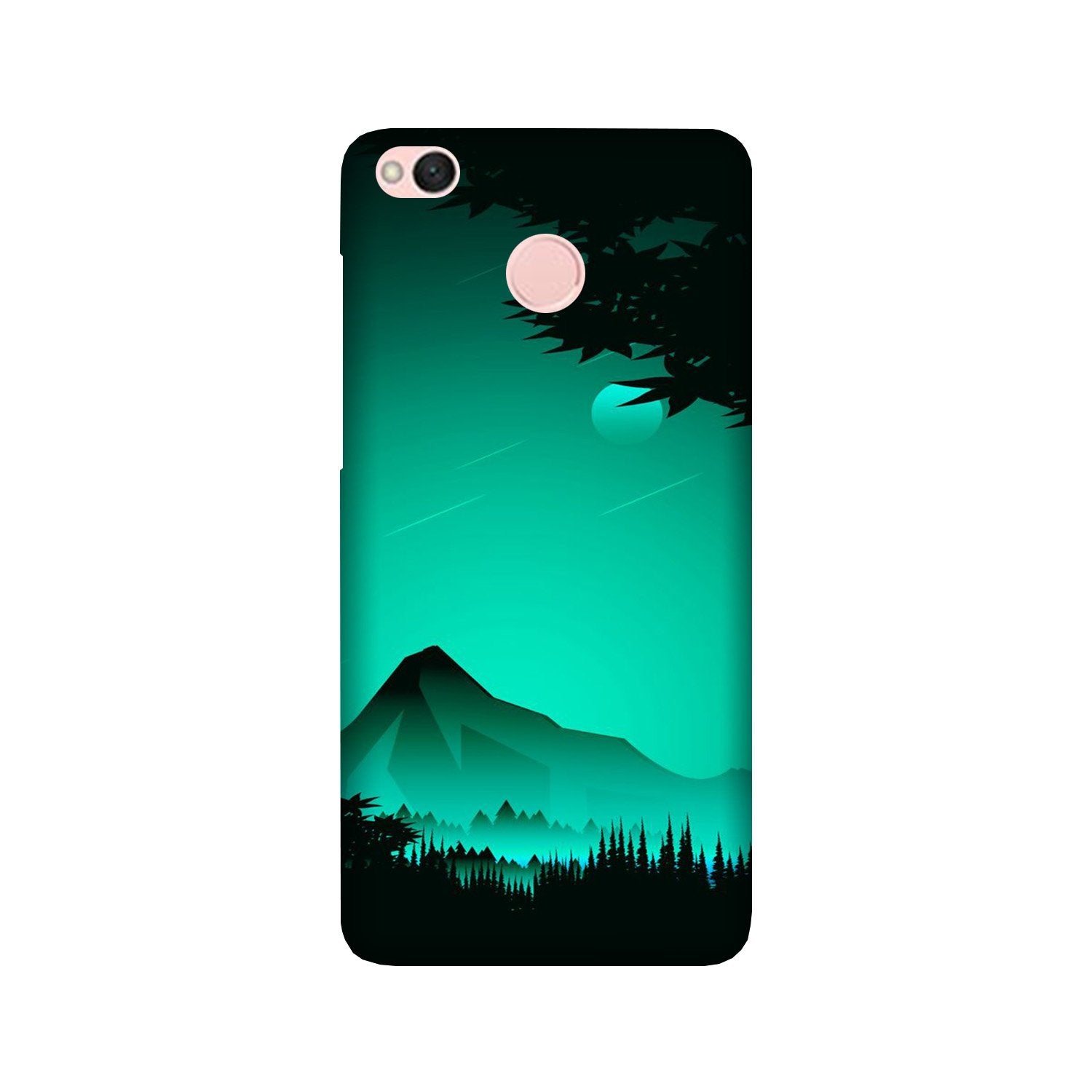 Moon Mountain Mobile Back Case for Redmi 4 (Design - 204) Moon Mountain Case for Redmi 4 (Design - 204)