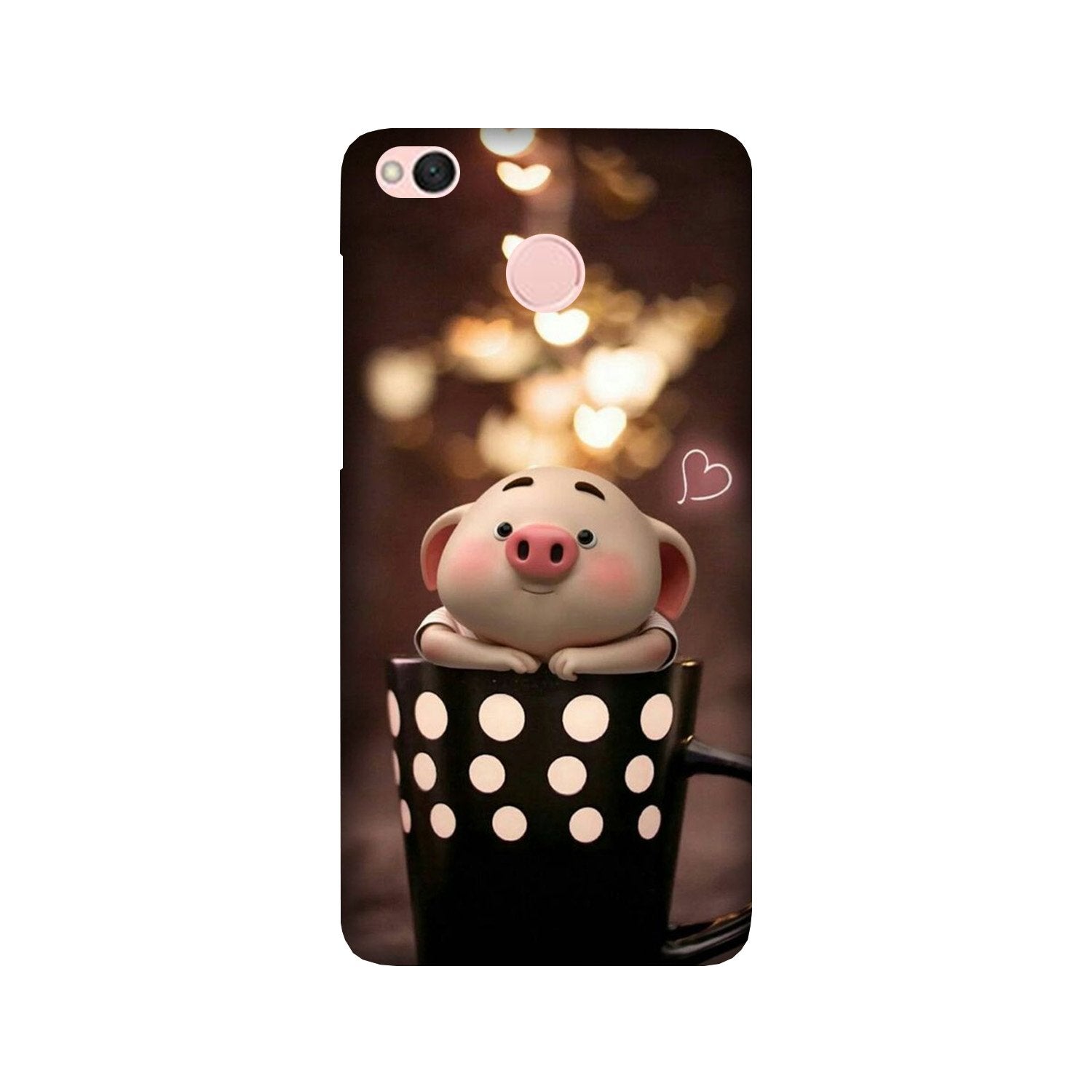 Cute Bunny Mobile Back Case for Redmi 4 (Design - 213) Cute Bunny Case for Redmi 4 (Design No. 213)