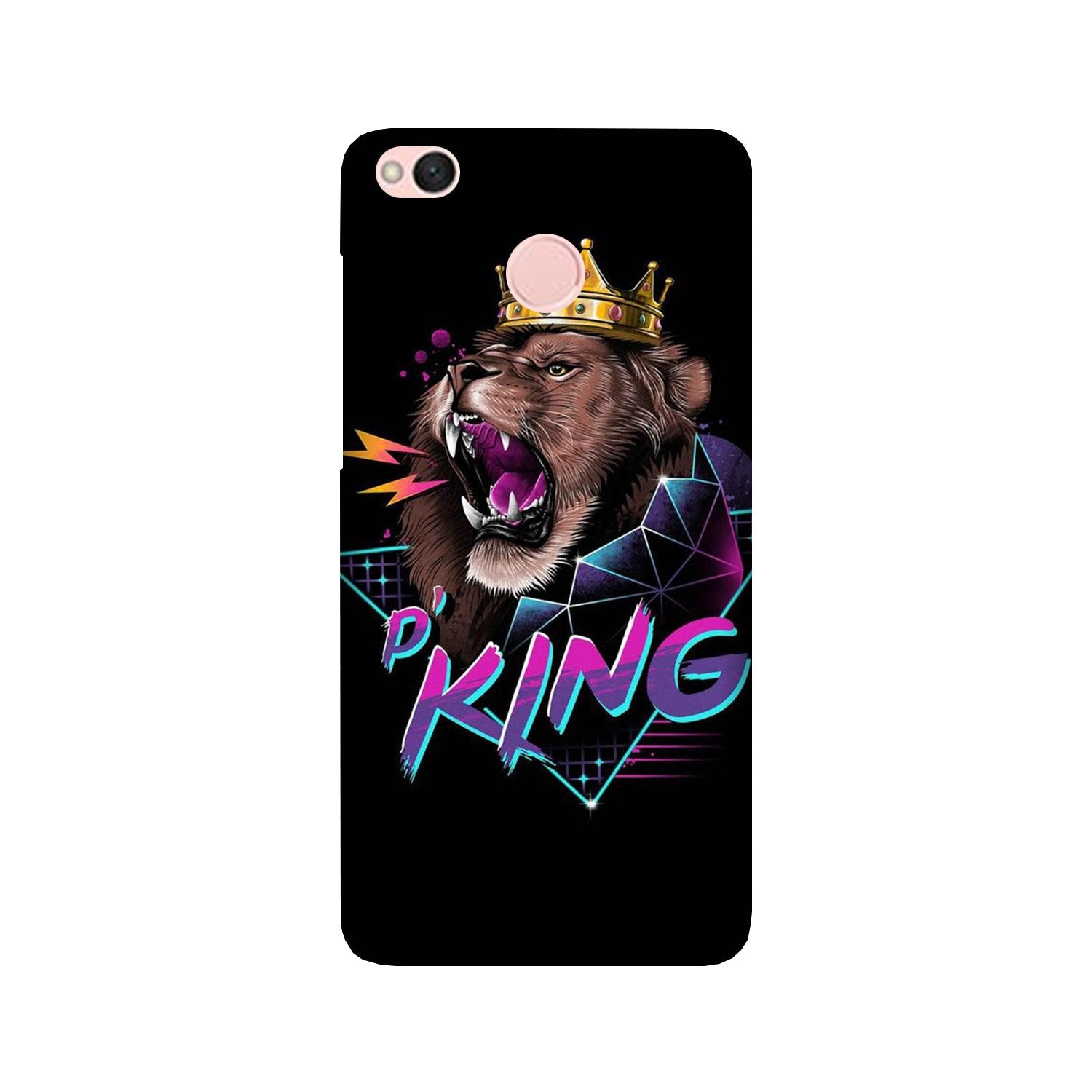 Lion King Mobile Back Case for Redmi 4 (Design - 219) Lion King Case for Redmi 4 (Design No. 219)
