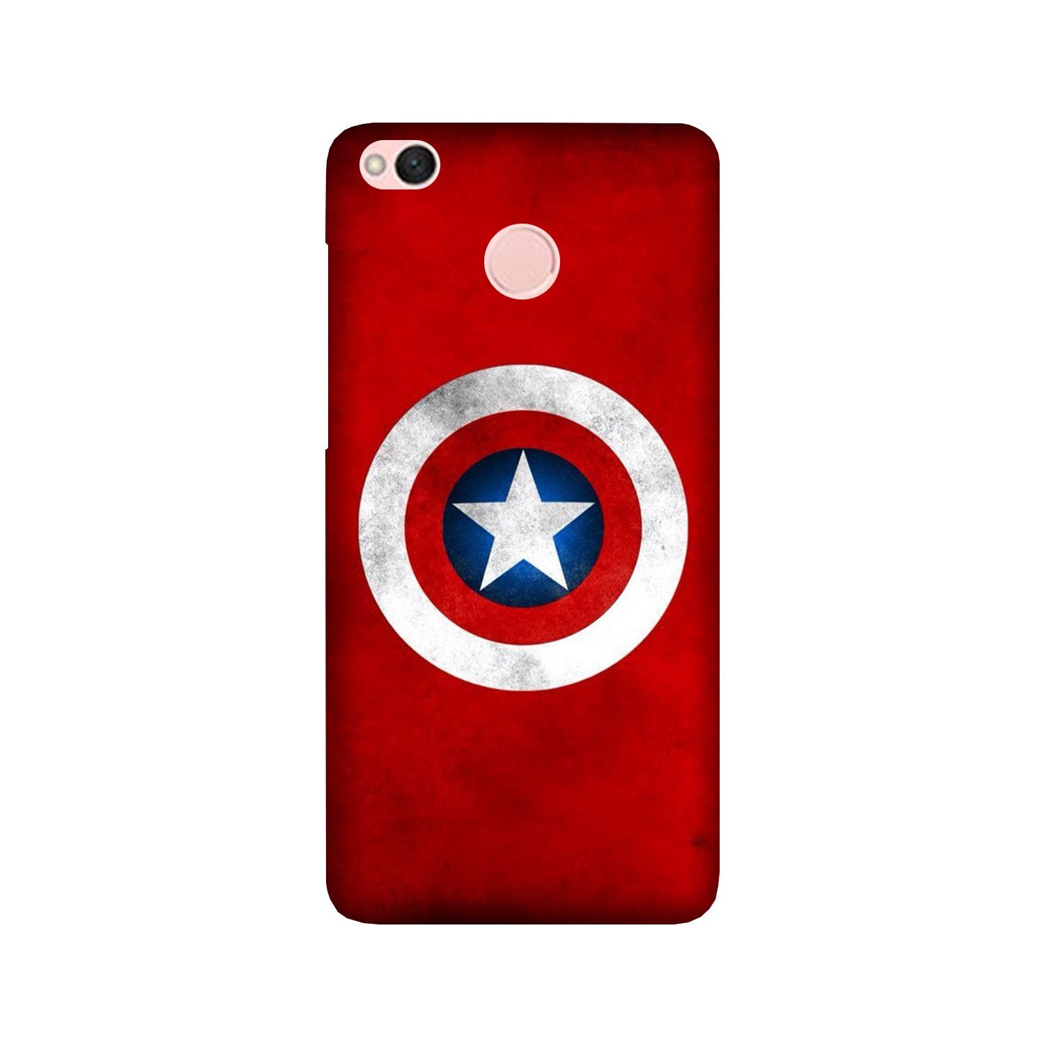 Captain America Mobile Back Case for Redmi 4 (Design - 249) Captain America Case for Redmi 4 (Design No. 249)