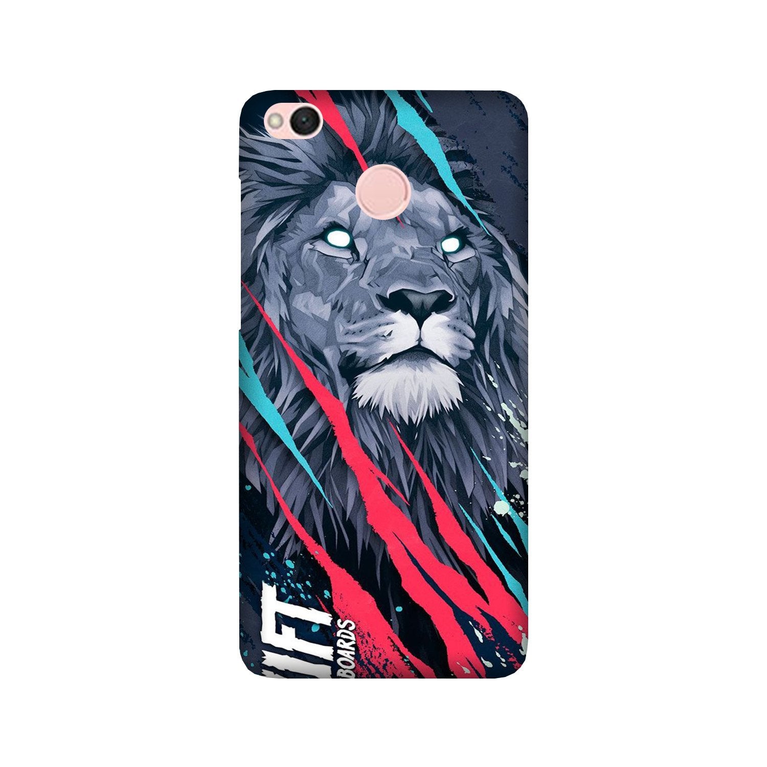 Lion Mobile Back Case for Redmi 4 (Design - 278) Lion Case for Redmi 4 (Design No. 278)