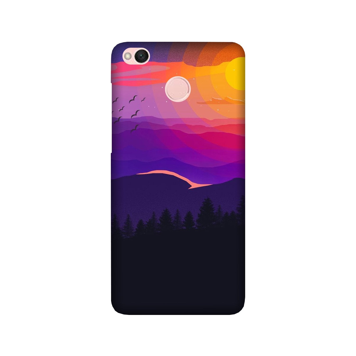 Sun Set Mobile Back Case for Redmi 4 (Design - 279) Sun Set Case for Redmi 4 (Design No. 279)