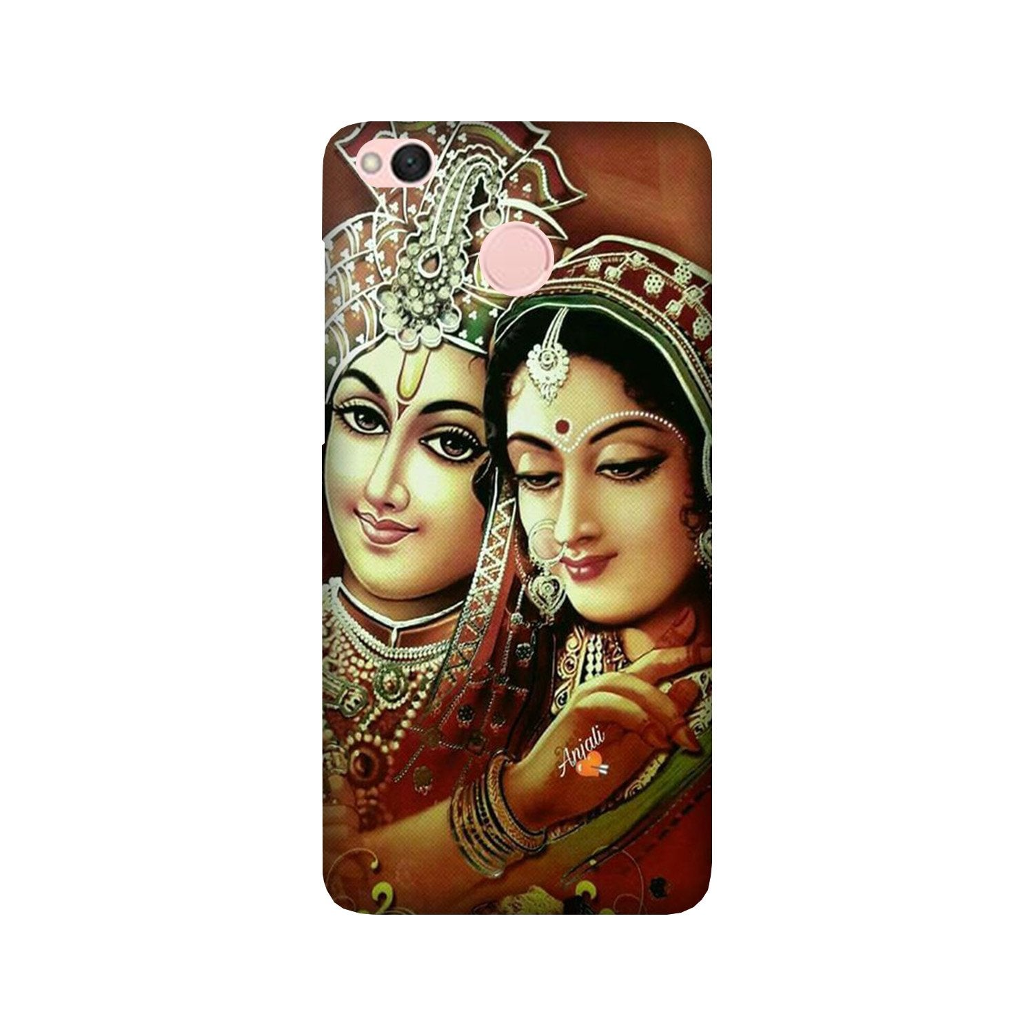 Radha Krishna Mobile Back Case for Redmi 4 (Design - 289) Radha Krishna Case for Redmi 4 (Design No. 289)