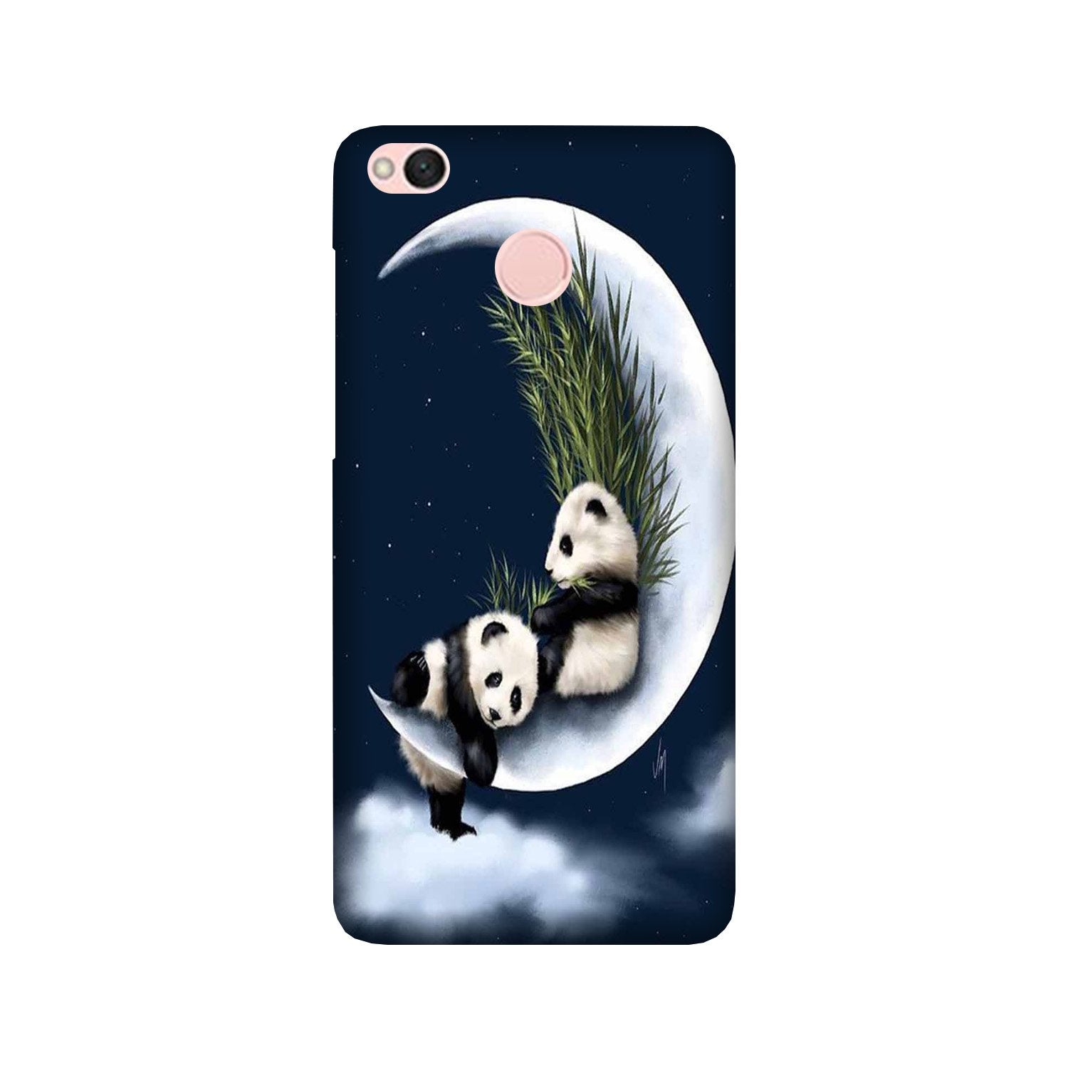 Panda Moon Mobile Back Case for Redmi 4 (Design - 318) Panda Moon Mobile Back Case for Redmi 4 (Design - 318)