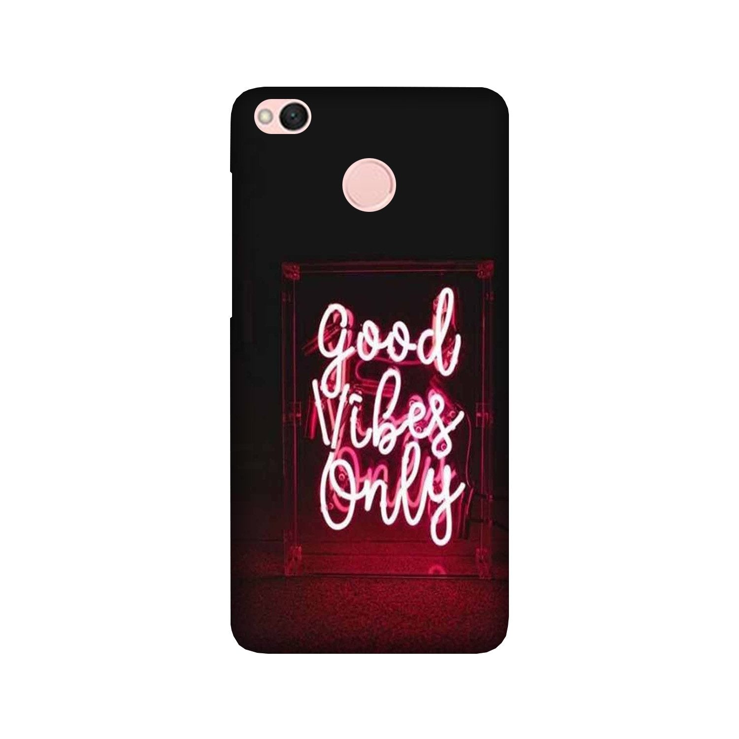 Good Vibes Only Mobile Back Case for Redmi 4 (Design - 354) Good Vibes Only Mobile Back Case for Redmi 4 (Design - 354)