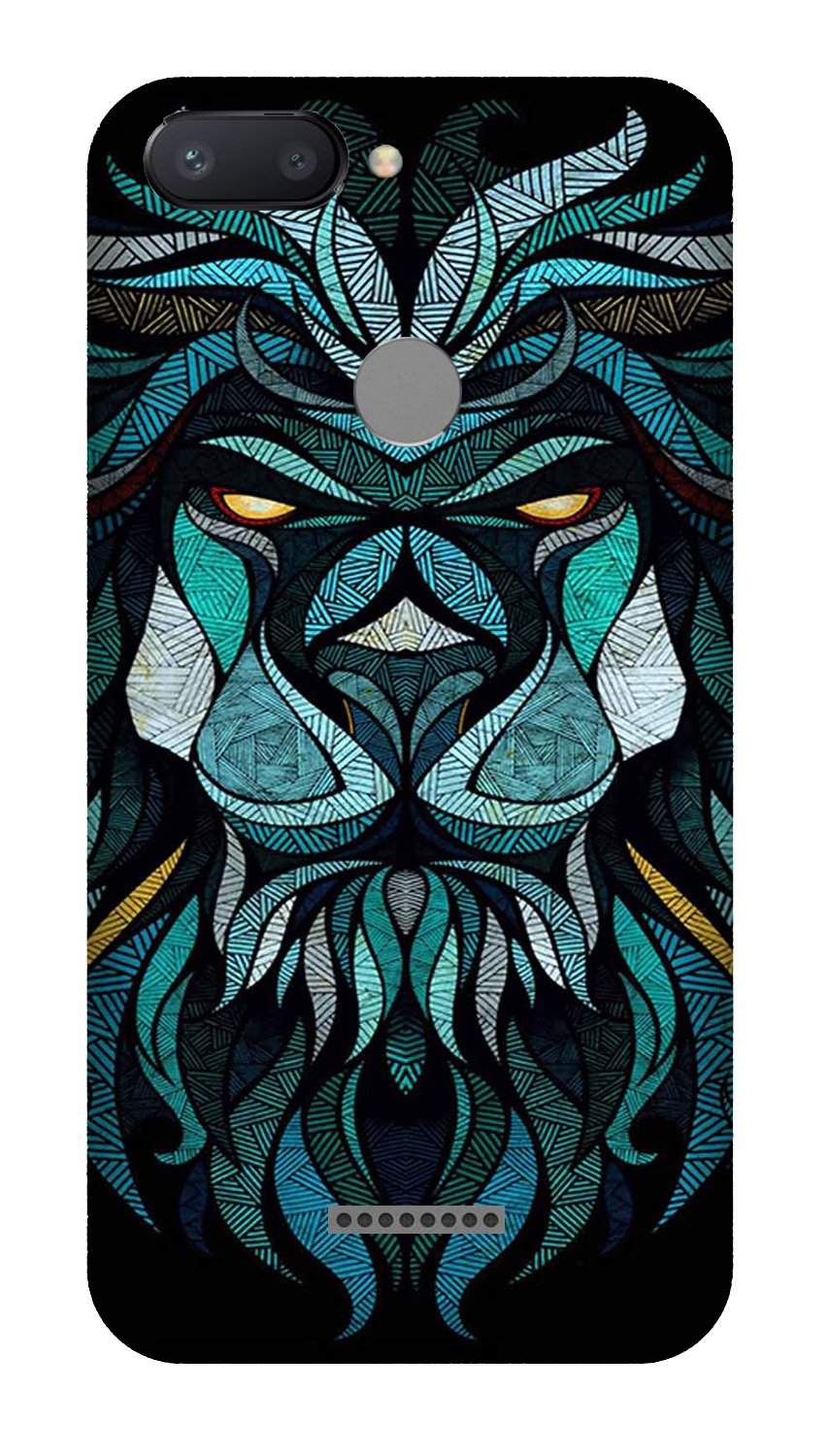 Lion Mobile Back Case for Redmi 6 (Design - 314) Lion Mobile Back Case for Redmi 6 (Design - 314)