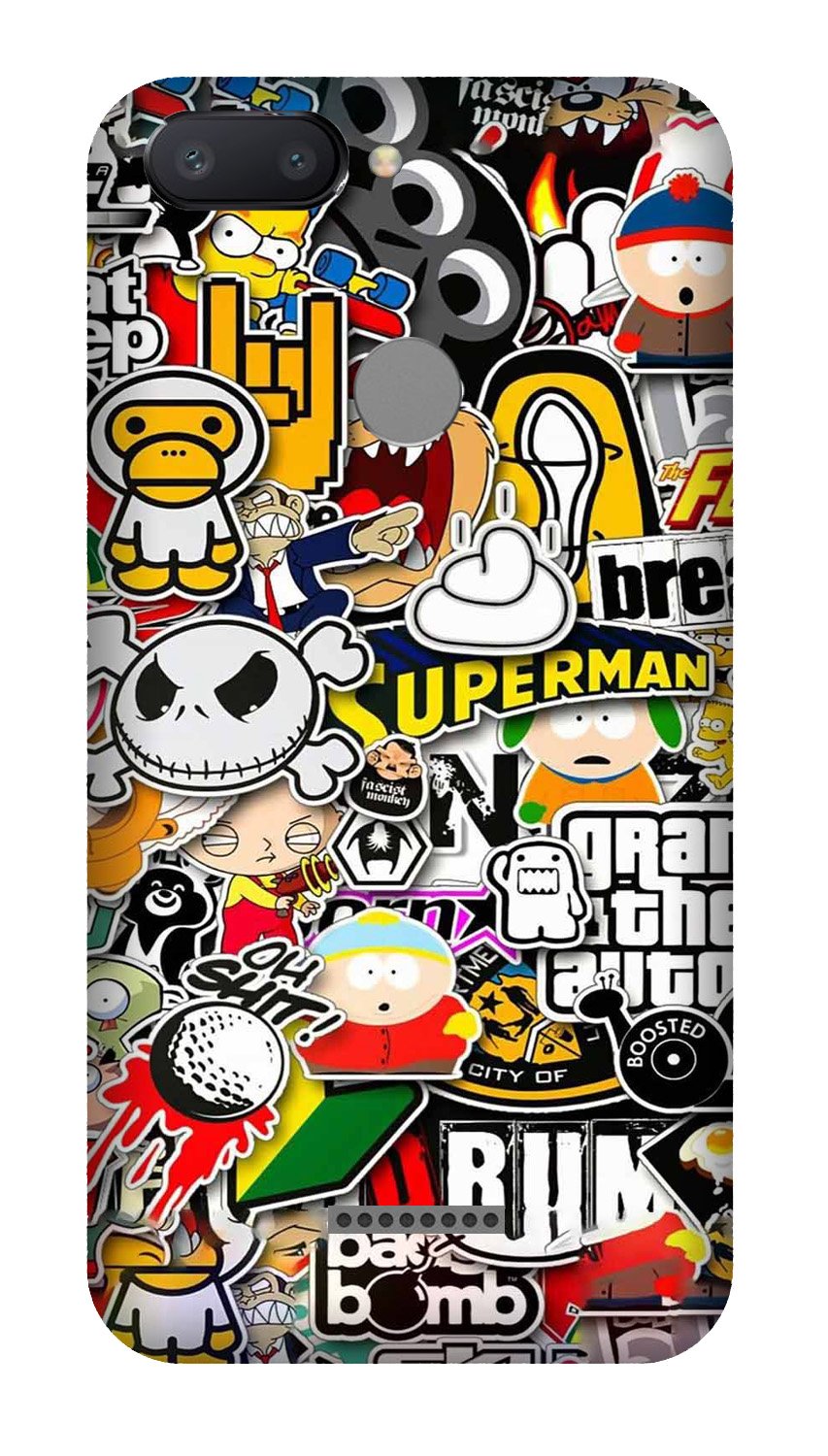 Designer Mobile Back Case for Redmi 6 (Design - 320) Designer Mobile Back Case for Redmi 6 (Design - 320)