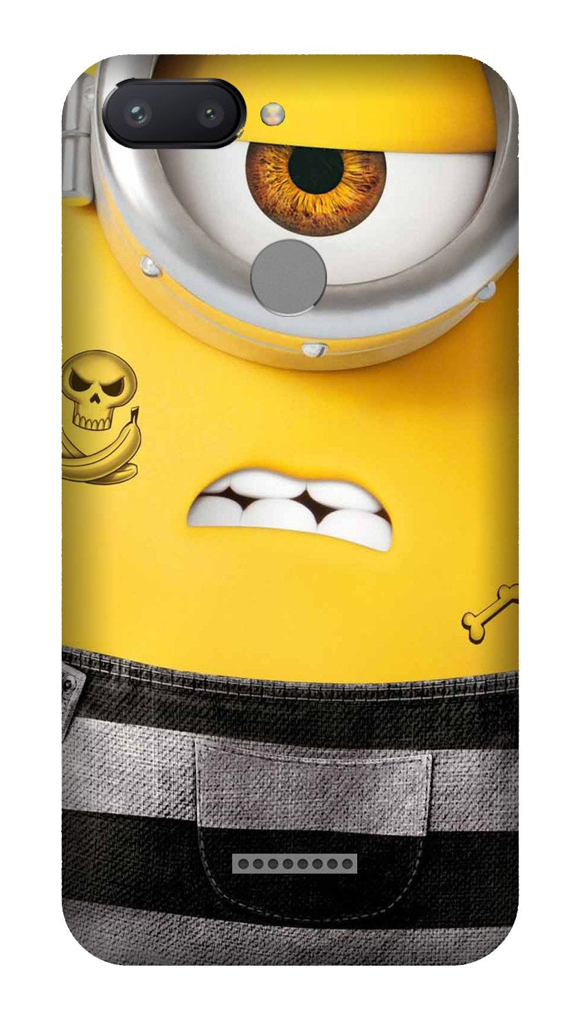 Minion Mobile Back Case for Redmi 6 (Design - 324) Minion Mobile Back Case for Redmi 6 (Design - 324)