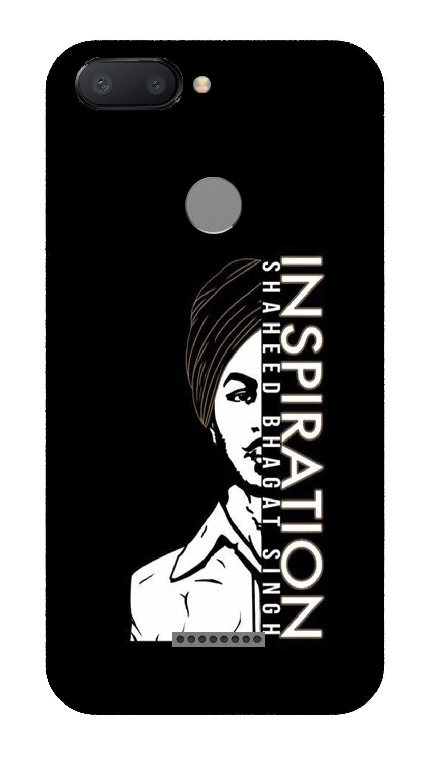 Bhagat Singh Mobile Back Case for Redmi 6 (Design - 329) Bhagat Singh Mobile Back Case for Redmi 6 (Design - 329)