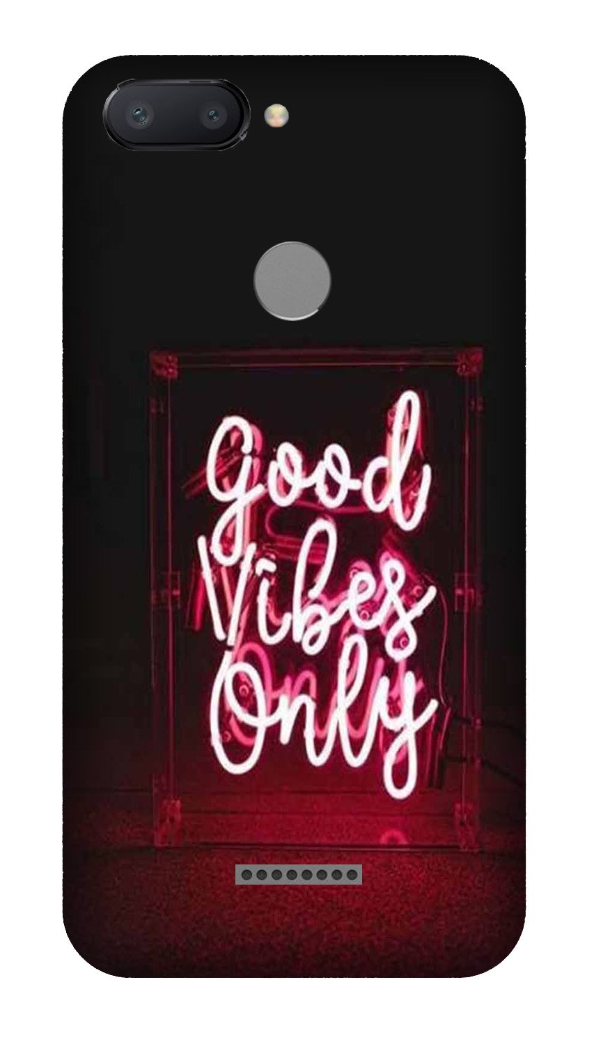 Good Vibes Only Mobile Back Case for Redmi 6 (Design - 354) Good Vibes Only Mobile Back Case for Redmi 6 (Design - 354)