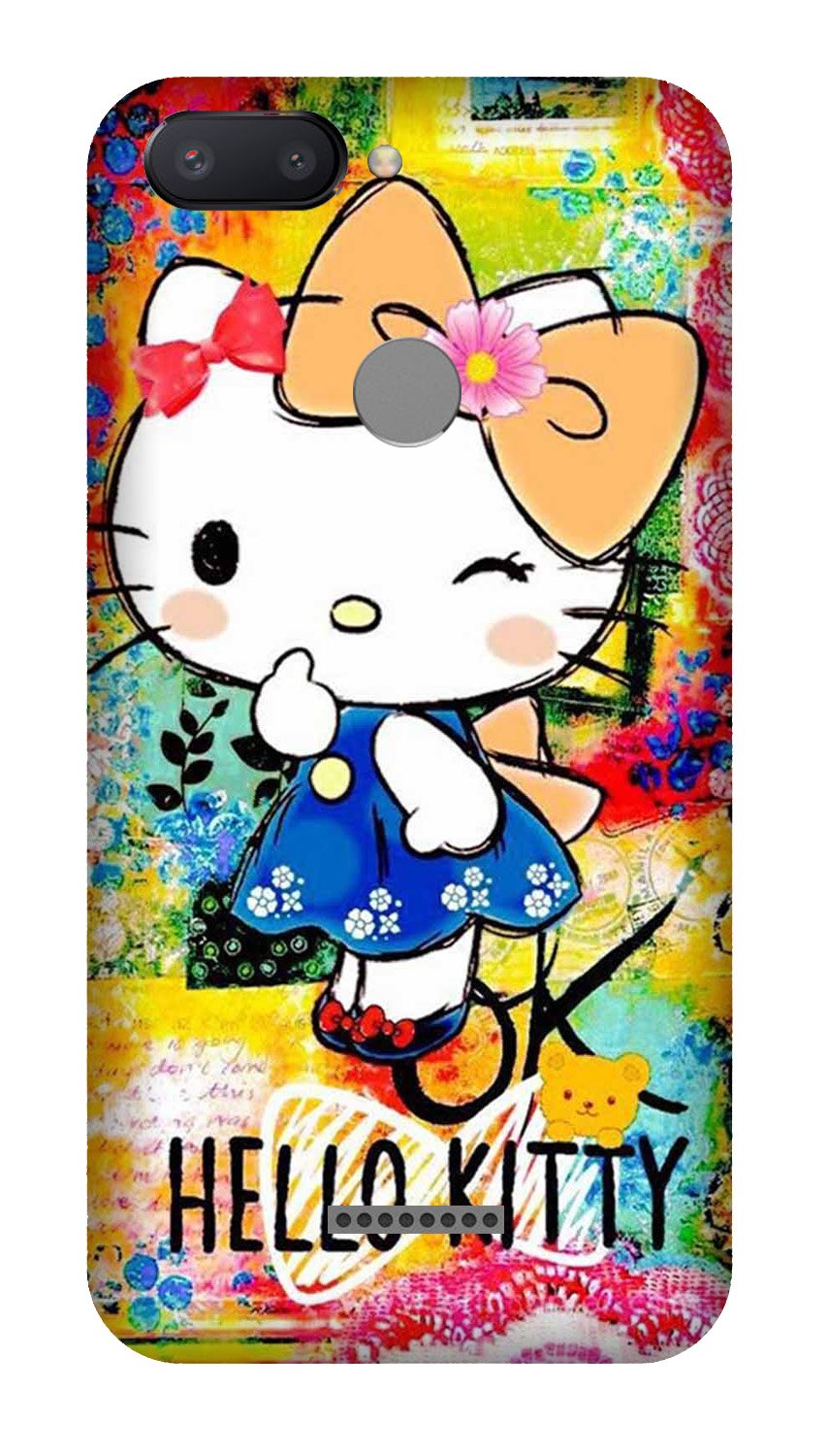 Hello Kitty Mobile Back Case for Redmi 6 (Design - 362) Hello Kitty Mobile Back Case for Redmi 6 (Design - 362)