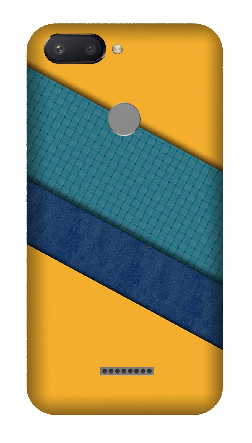 Diagonal Pattern Mobile Back Case for Redmi 6 (Design - 370) Diagonal Pattern Mobile Back Case for Redmi 6 (Design - 370)