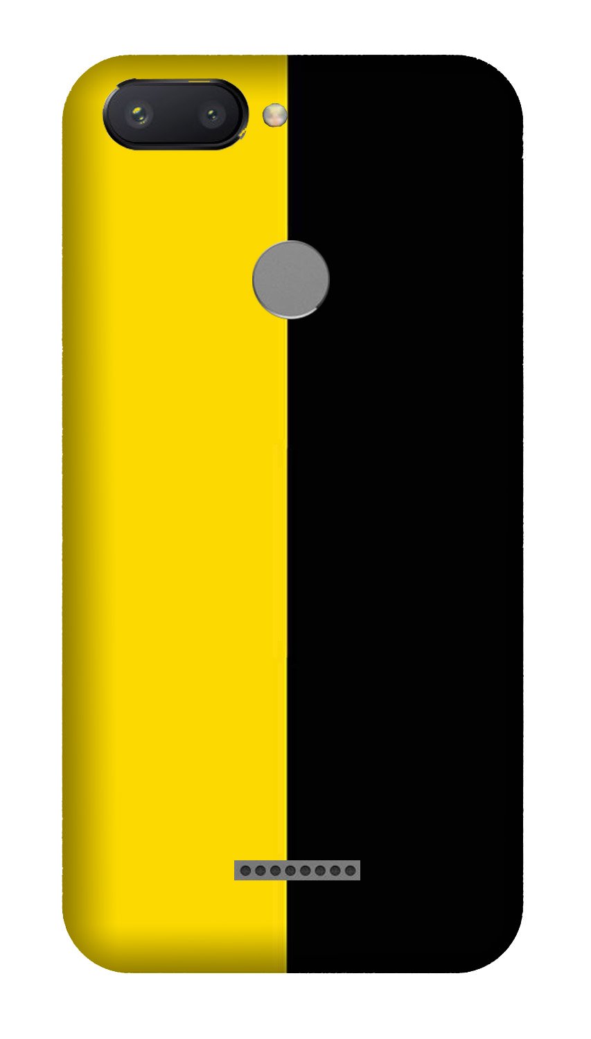 Black Yellow Pattern Mobile Back Case for Redmi 6 (Design - 397) Black Yellow Pattern Mobile Back Case for Redmi 6 (Design - 397)
