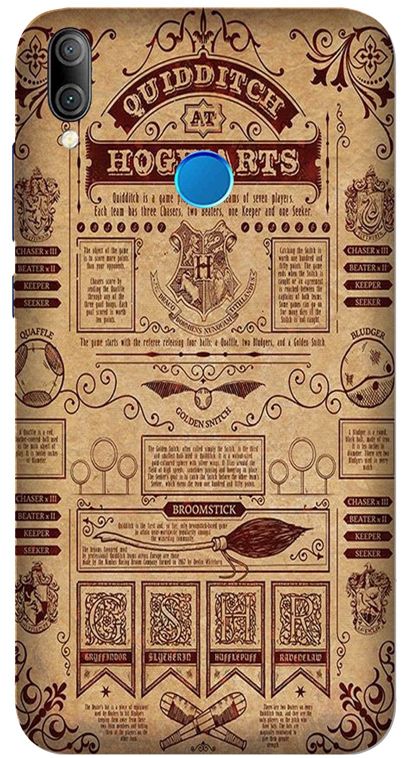 Hogwarts Mobile Back Case for Realme 3i (Design - 304) Hogwarts Mobile Back Case for Realme 3i (Design - 304)
