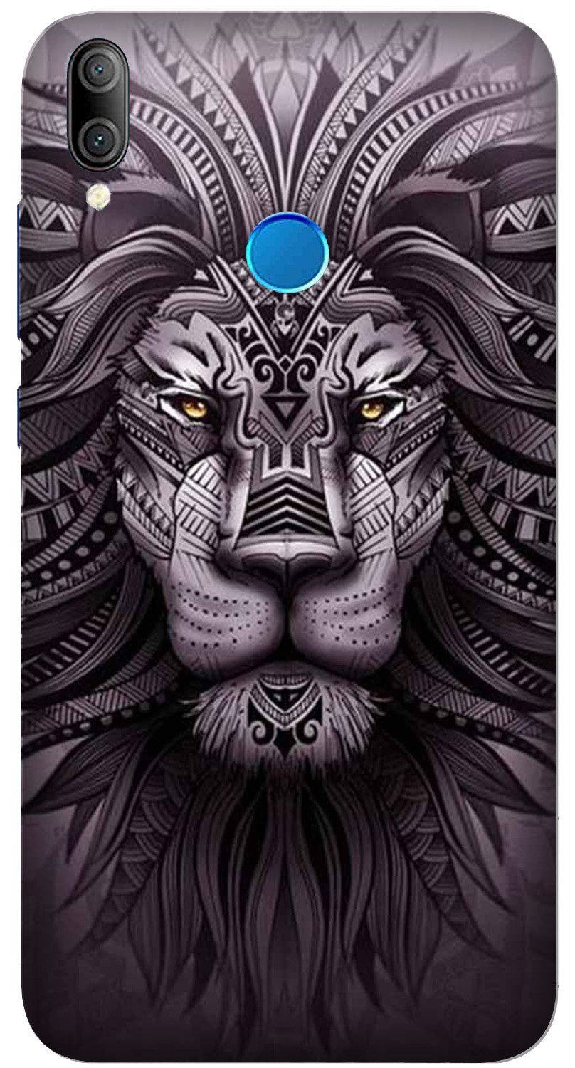 Lion Mobile Back Case for Realme 3i (Design - 315) Lion Mobile Back Case for Realme 3i (Design - 315)