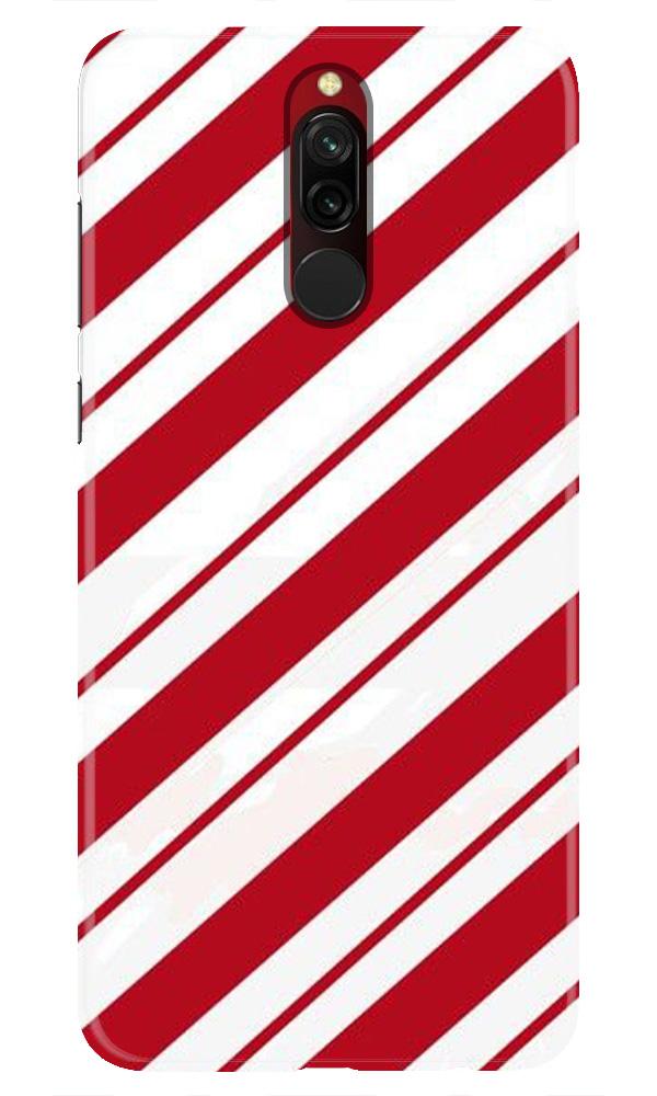 Red White Mobile Back Case for Xiaomi Redmi 8 (Design - 44) Red White Case for Xiaomi Redmi 8