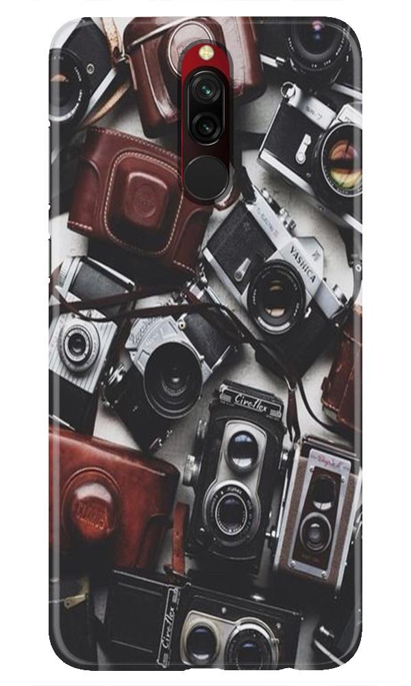 Cameras Mobile Back Case for Xiaomi Redmi 8 (Design - 57) Cameras Case for Xiaomi Redmi 8