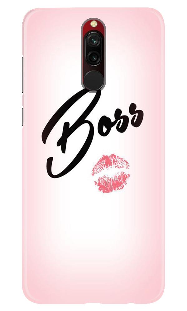 Boss Mobile Back Case for Xiaomi Redmi 8 (Design - 59) Boss Case for Xiaomi Redmi 8