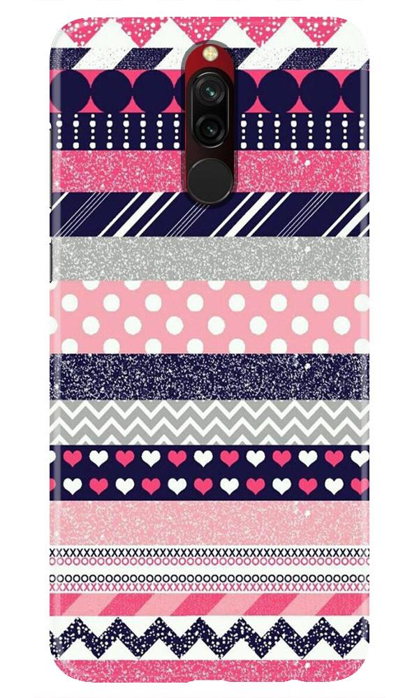 Pattern3 Mobile Back Case for Xiaomi Redmi 8 (Design - 90) Pattern3 Case for Xiaomi Redmi 8