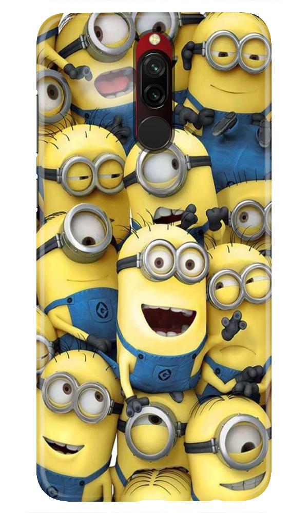 Minions Mobile Back Case for Xiaomi Redmi 8 (Design - 127) Minions Case for Xiaomi Redmi 8 (Design - 127)