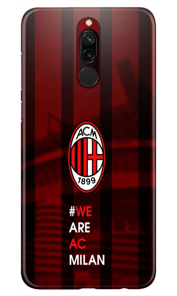 AC Milan Mobile Back Case for Xiaomi Redmi 8 (Design - 155) AC Milan Case for Xiaomi Redmi 8 (Design - 155)