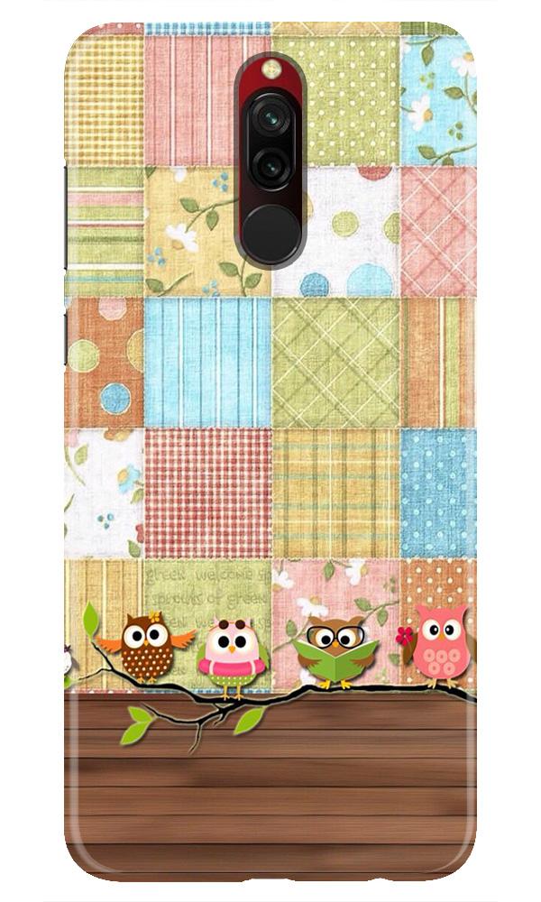 Owls Mobile Back Case for Xiaomi Redmi 8 (Design - 202) Owls Case for Xiaomi Redmi 8 (Design - 202)