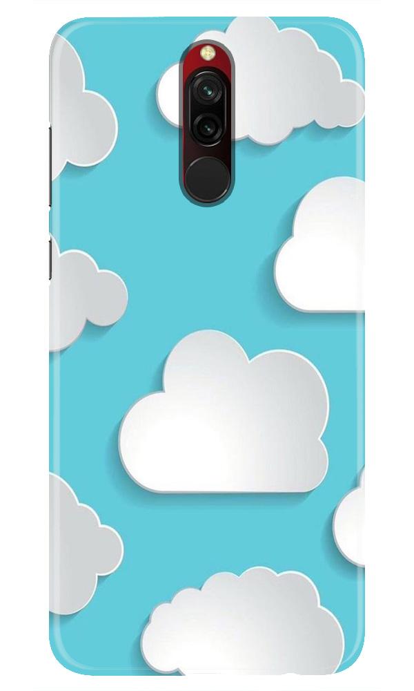 Clouds Mobile Back Case for Xiaomi Redmi 8 (Design - 210) Clouds Case for Xiaomi Redmi 8 (Design No. 210)