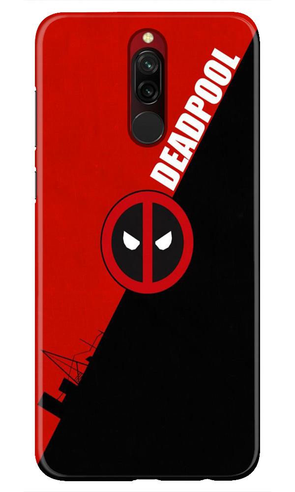 Deadpool Mobile Back Case for Xiaomi Redmi 8 (Design - 248) Deadpool Case for Xiaomi Redmi 8 (Design No. 248)