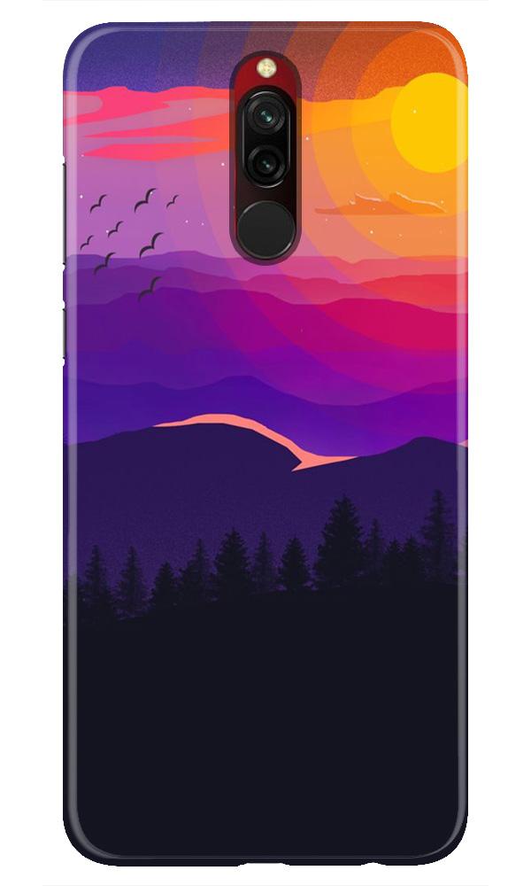 Sun Set Mobile Back Case for Xiaomi Redmi 8 (Design - 279) Sun Set Case for Xiaomi Redmi 8 (Design No. 279)