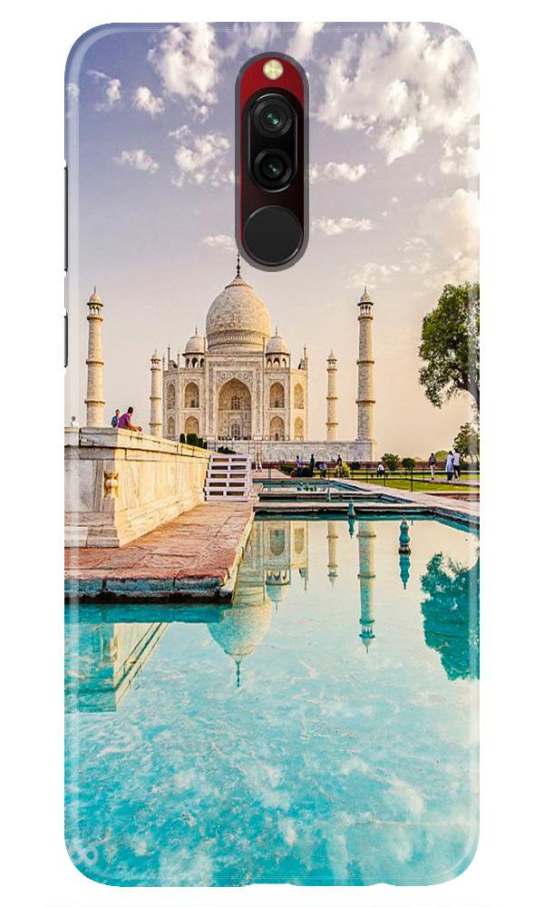 Taj Mahal Mobile Back Case for Xiaomi Redmi 8 (Design - 297) Taj Mahal Case for Xiaomi Redmi 8 (Design No. 297)