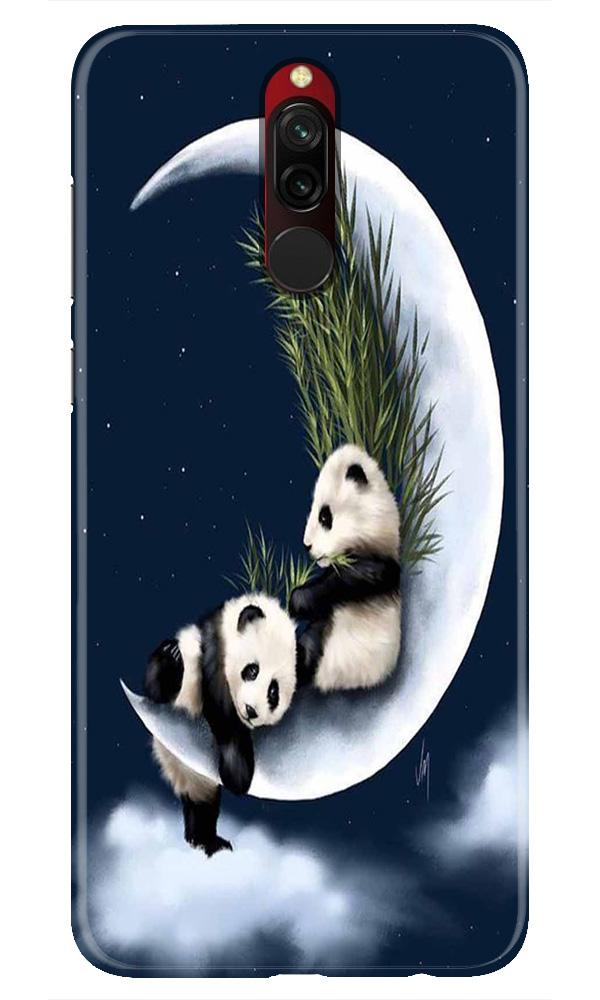 Panda Moon Mobile Back Case for Xiaomi Redmi 8 (Design - 318) Panda Moon Mobile Back Case for Xiaomi Redmi 8 (Design - 318)