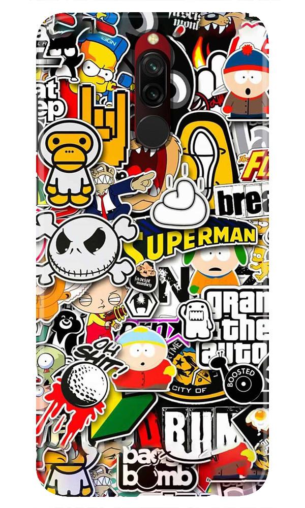 Designer Mobile Back Case for Xiaomi Redmi 8 (Design - 320)