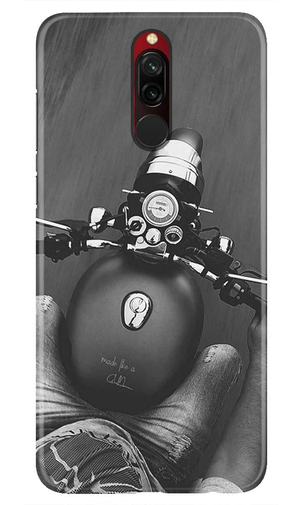 Royal Enfield Mobile Back Case for Xiaomi Redmi 8 (Design - 382) Royal Enfield Mobile Back Case for Xiaomi Redmi 8 (Design - 382)