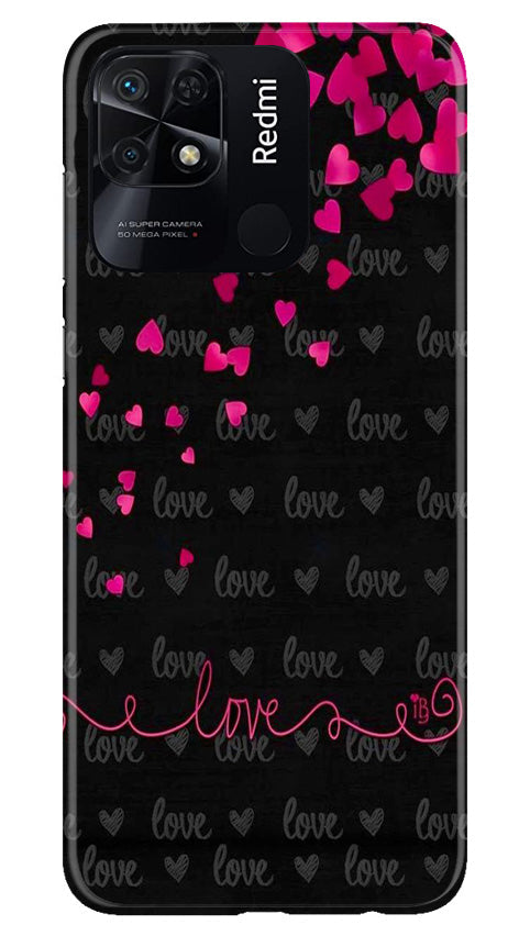 Love in Air Mobile Back Case for Redmi 10 Power (Design - 89) Love in Air Case for Redmi 10 Power