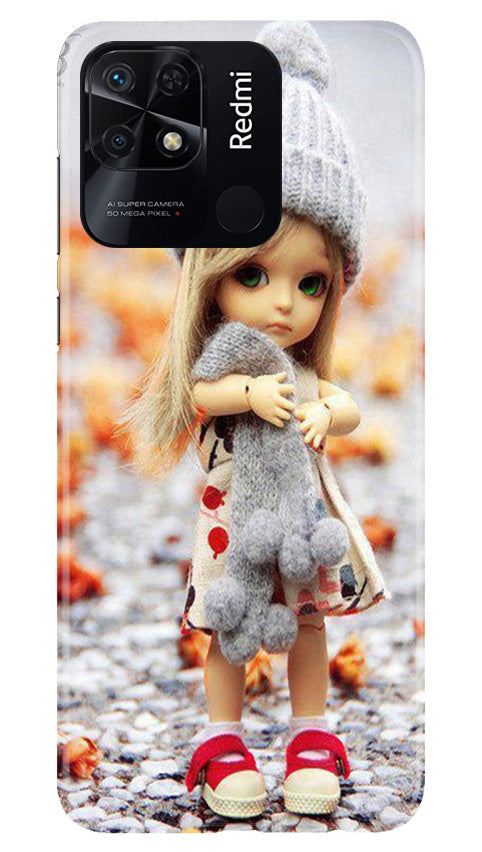 Cute Doll Mobile Back Case for Redmi 10 Power (Design - 93) Cute Doll Case for Redmi 10 Power