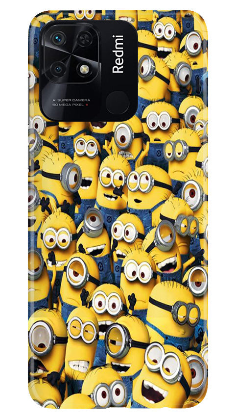 Minions Mobile Back Case for Redmi 10C (Design - 126) Minions Case for Redmi 10C (Design - 126)