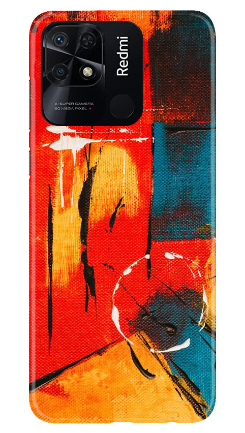 Modern Art Mobile Back Case for Redmi 10C (Design - 207) Modern Art Case for Redmi 10C (Design No. 207)