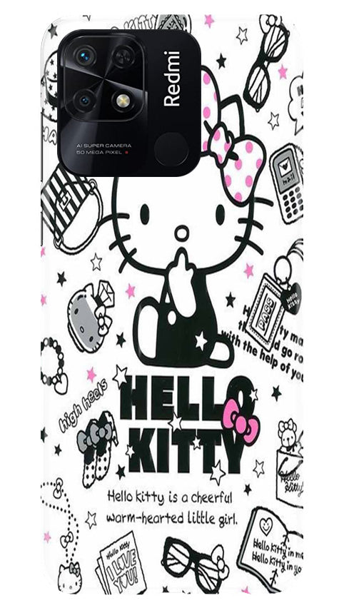 Hello Kitty Mobile Back Case for Redmi 10C (Design - 320) Hello Kitty Mobile Back Case for Redmi 10C (Design - 320)