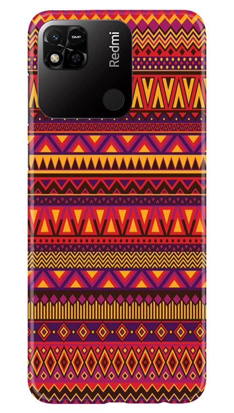 Zigzag line pattern2 Mobile Back Case for Redmi 10A (Design - 10) Zigzag line pattern2 Case for Redmi 10A