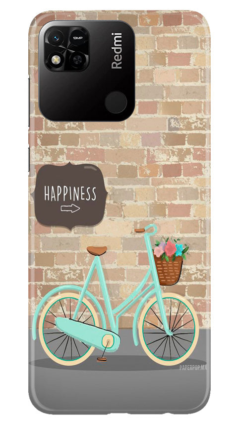 Happiness Mobile Back Case for Redmi 10A (Design - 53) Happiness Case for Redmi 10A