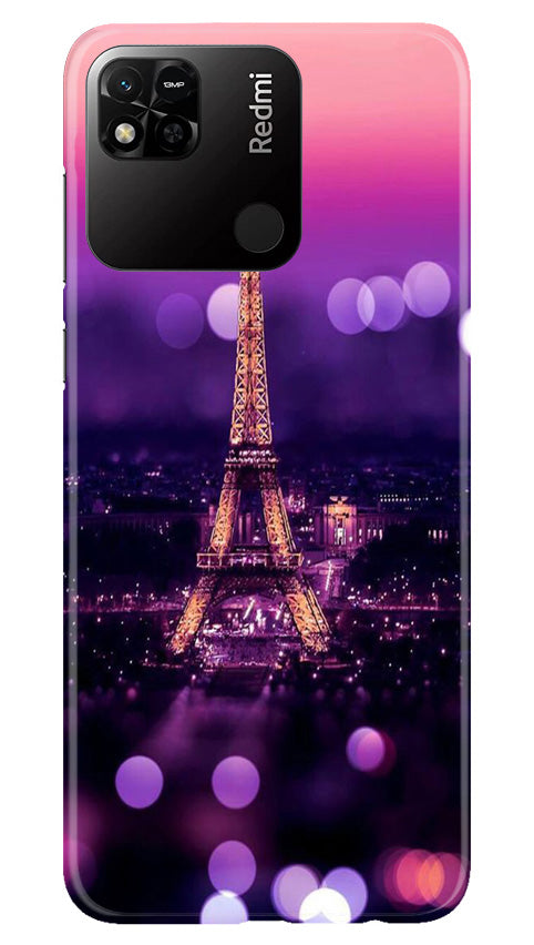 Eiffel Tower Mobile Back Case for Redmi 10A (Design - 86) Eiffel Tower Case for Redmi 10A